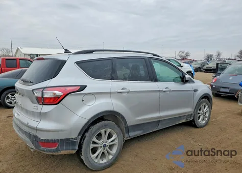 2018 Ford Escape Sel z USA, uszkodzony, nr VIN 1FMCU0HD0JUB73600